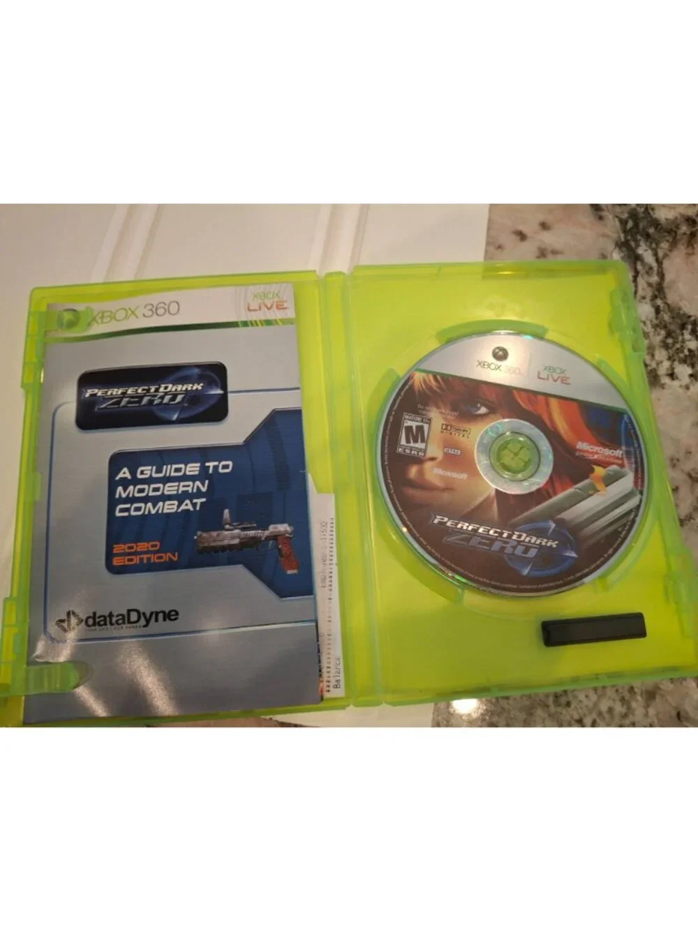Perfect Dark Zero Xbox 360 2005 Rare Microsoft FPS Joanna Dark Original Game